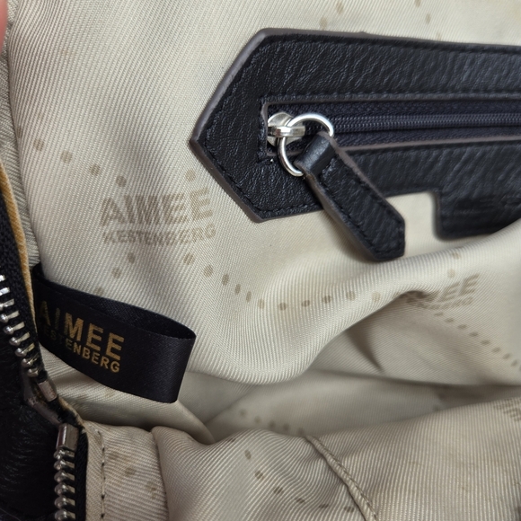 Aimee Kestenberg Black Leather Purse - Picture 7 of 8